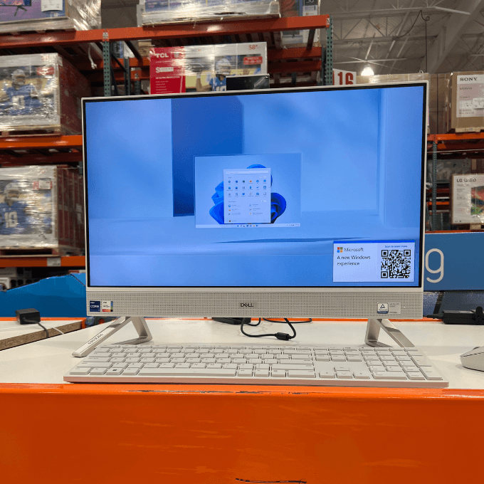 dell 23.8” all-in-one touchscreen desktop
