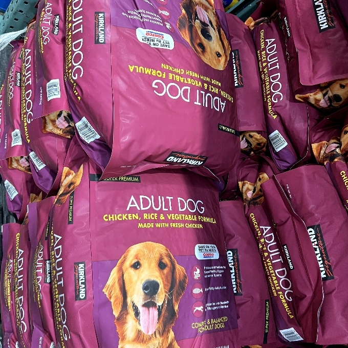 chicken rice and veggie adult dog food