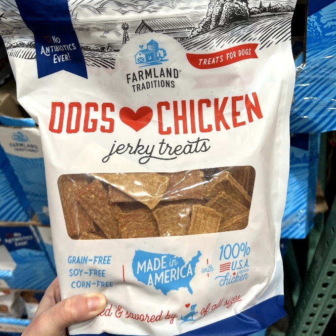 farmland traditions chicken jerky treats