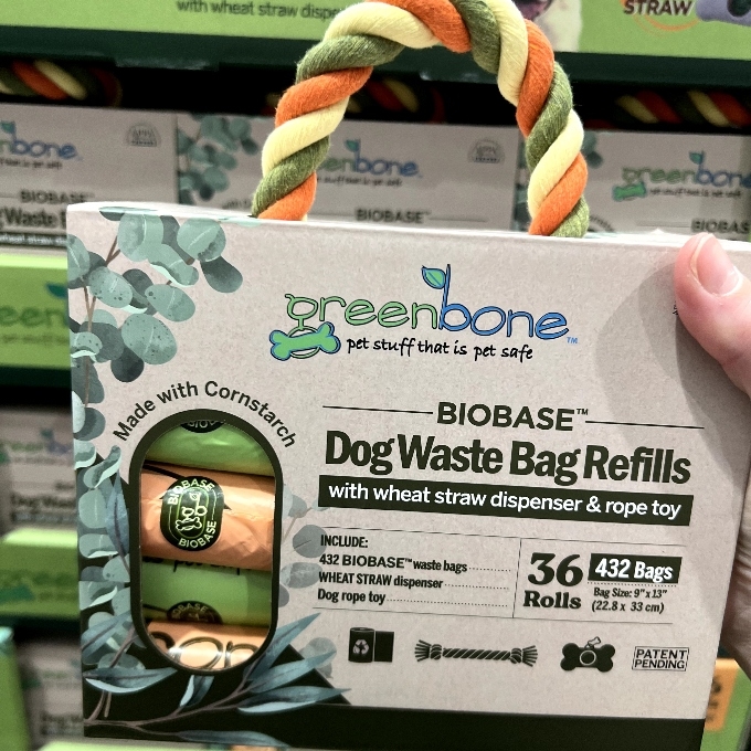 greenbone biobase dog waste bag refills