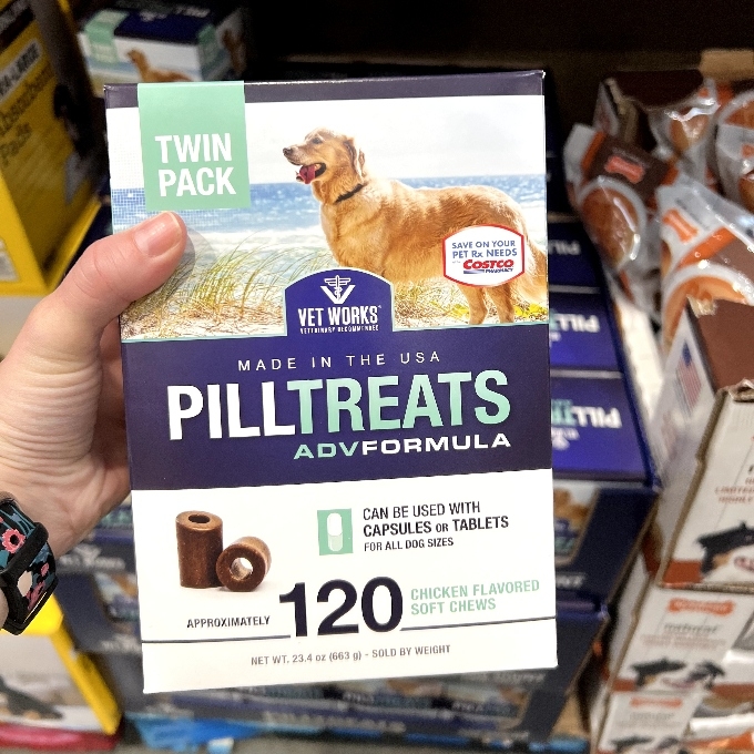 vet works pill treats twin pack