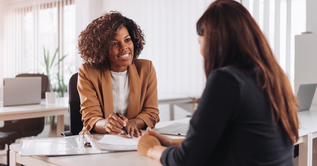 consulting with a financial manager