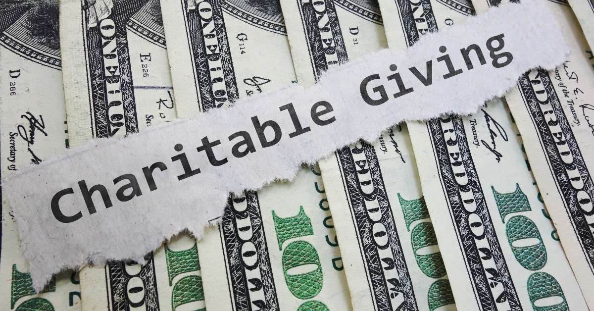 charitable giving notes over bank notes