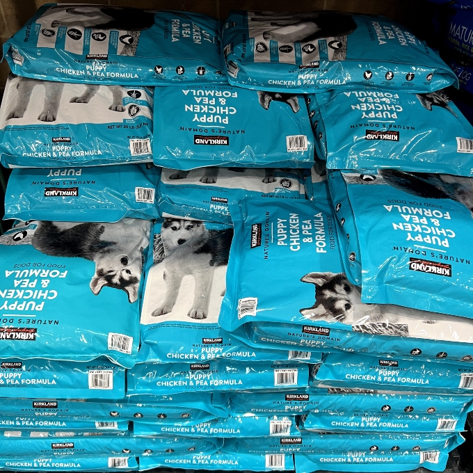 chicken & pea puppy food (20 lbs)