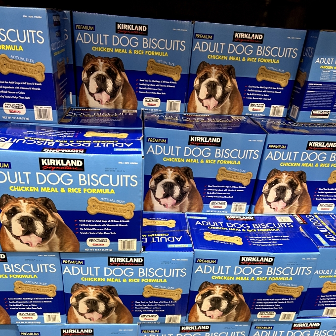 chicken & rice adult dog biscuits