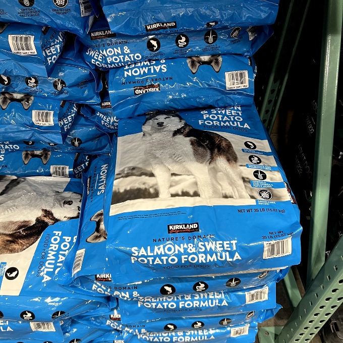 salmon and sweet potato dog food