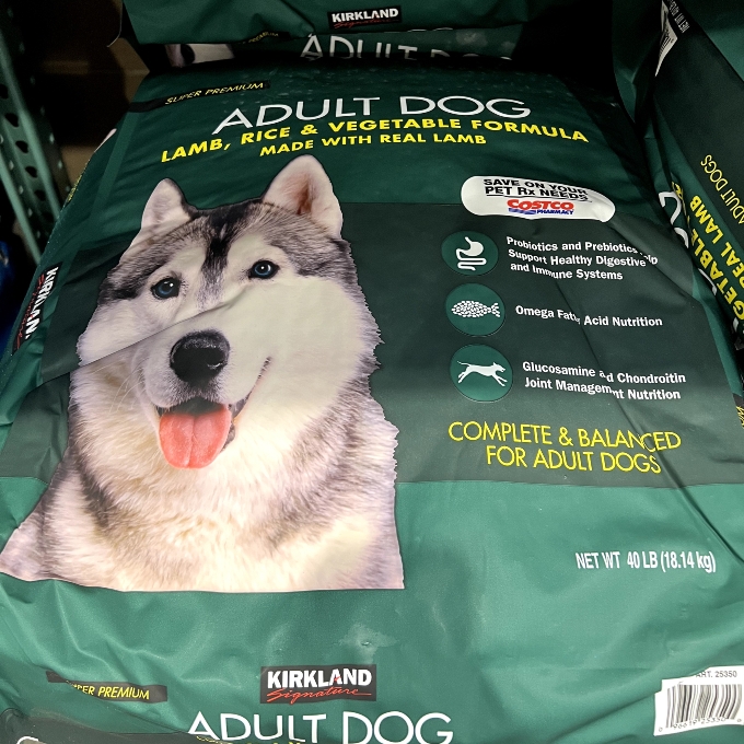vegetable adult dog food