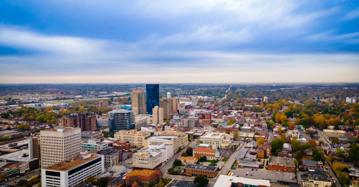 downtown lexington kentucky during day