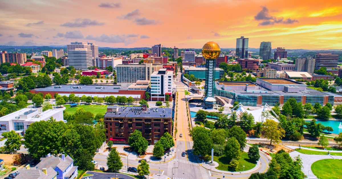knoxville tennessee skyline