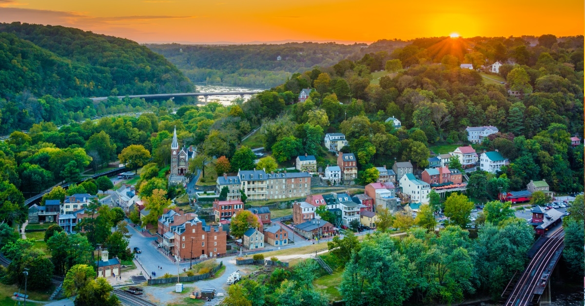 harpers ferry from maryland heights