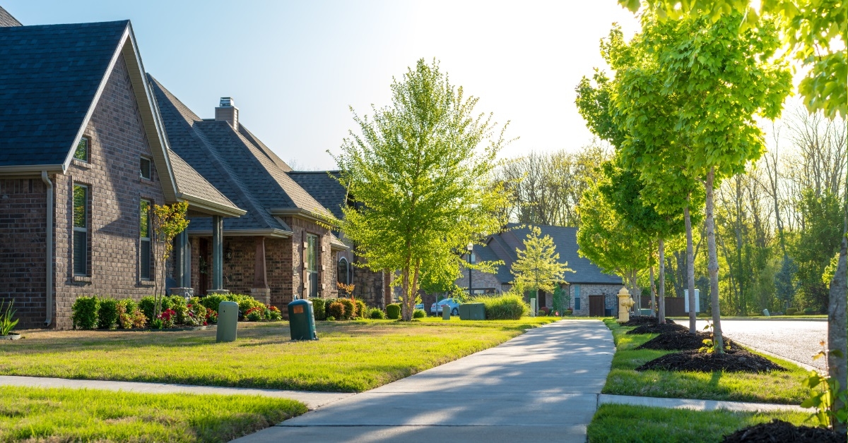 modern houses in bentonville