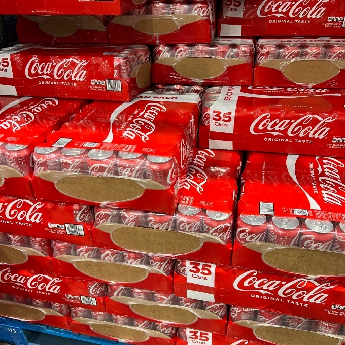 coca cola packs in costco store
