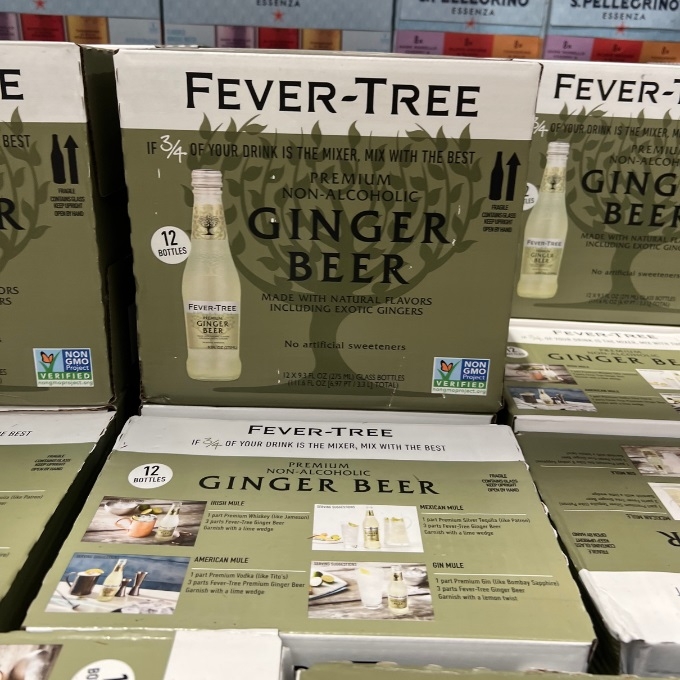 costco fever tree ginger beer