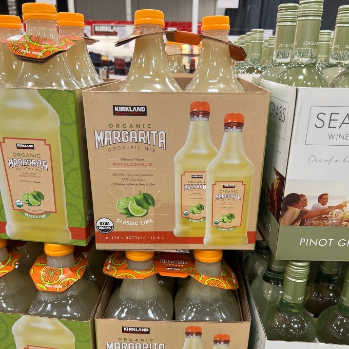 costco kirkland organic margarita cocktail mix