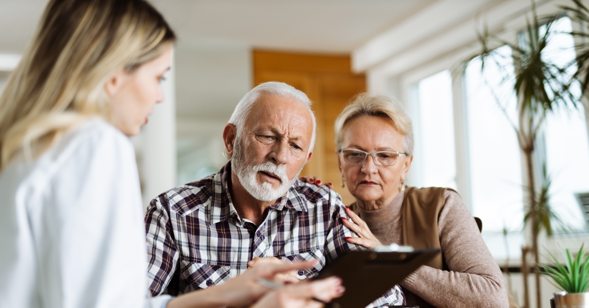 medications with female nurse at home