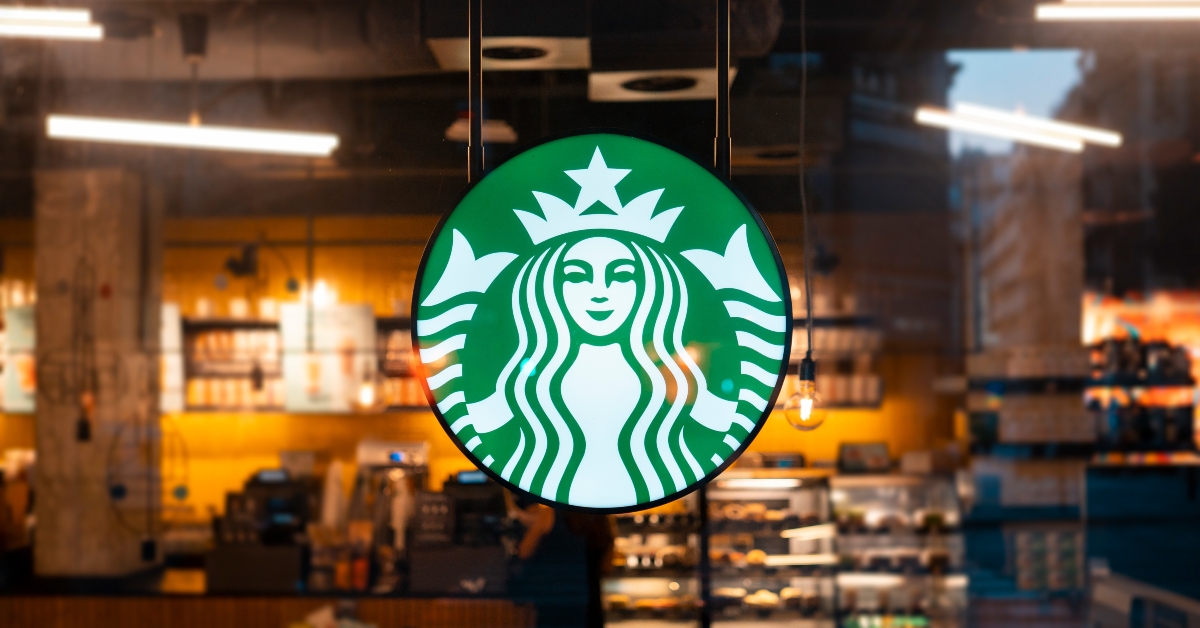 company signboard starbucks coffee