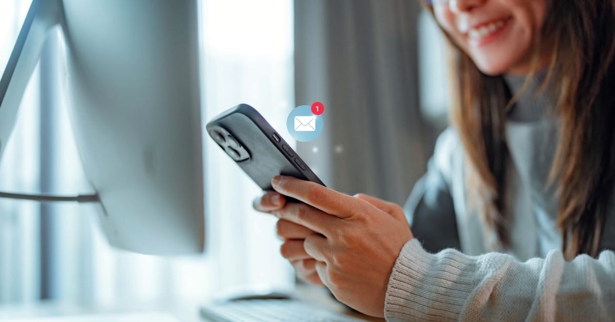 online communication concept