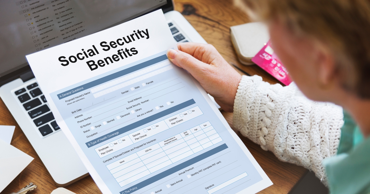 social security benefits form