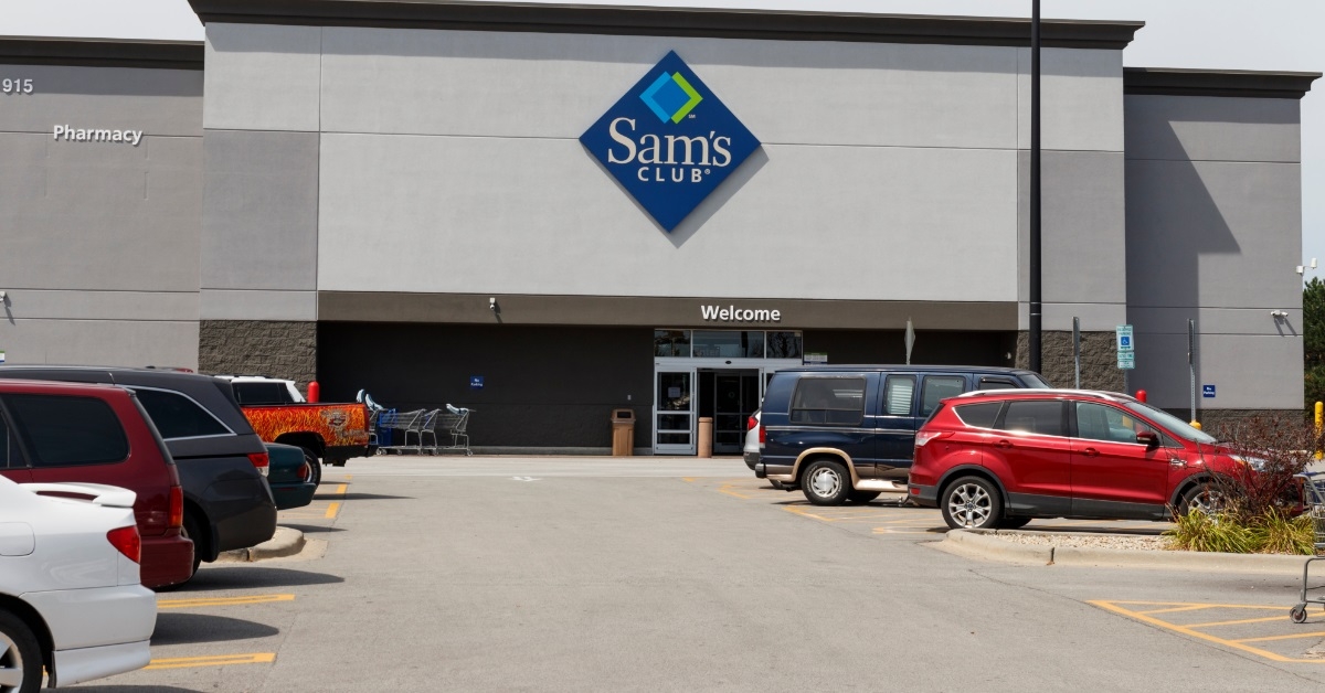 car parking at sam's club