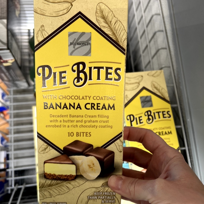 belmont chocolate covered banana cream bites