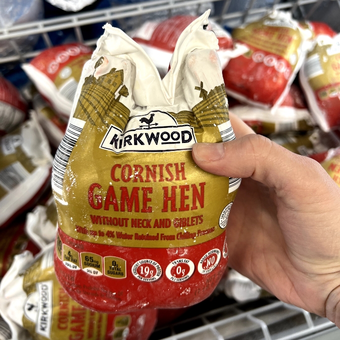 kirkwood cornish game hen