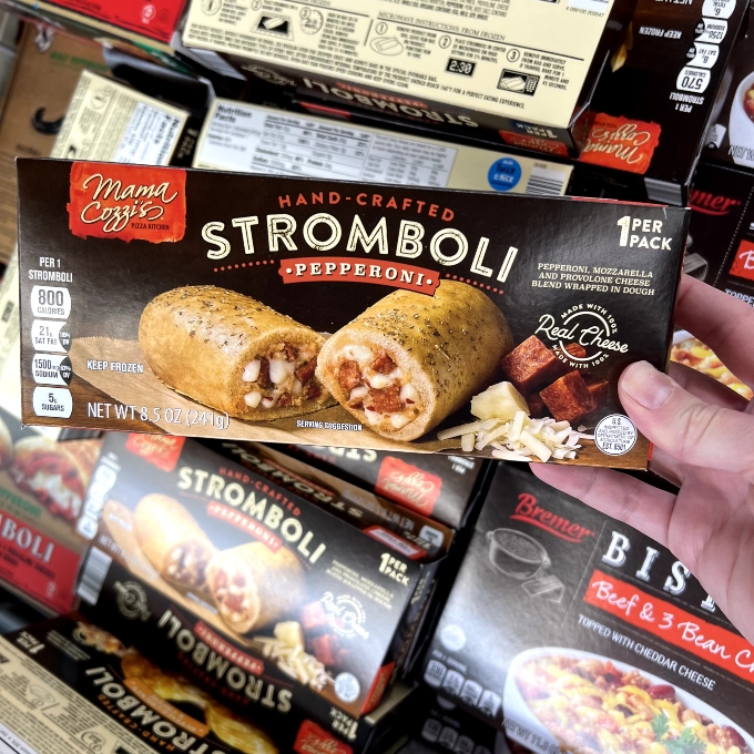 mama cozzi’s hand-crafted stromboli pepperoni