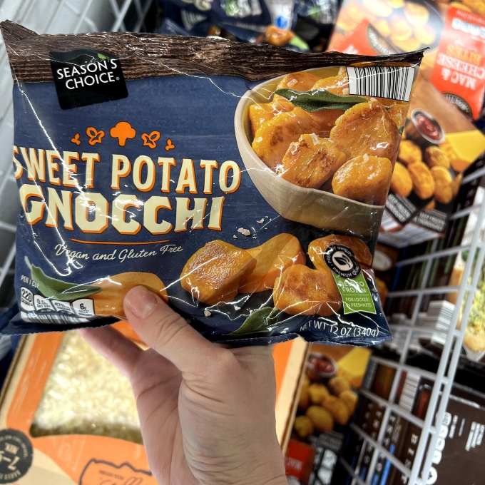 season’s choice sweet potato gnocchi