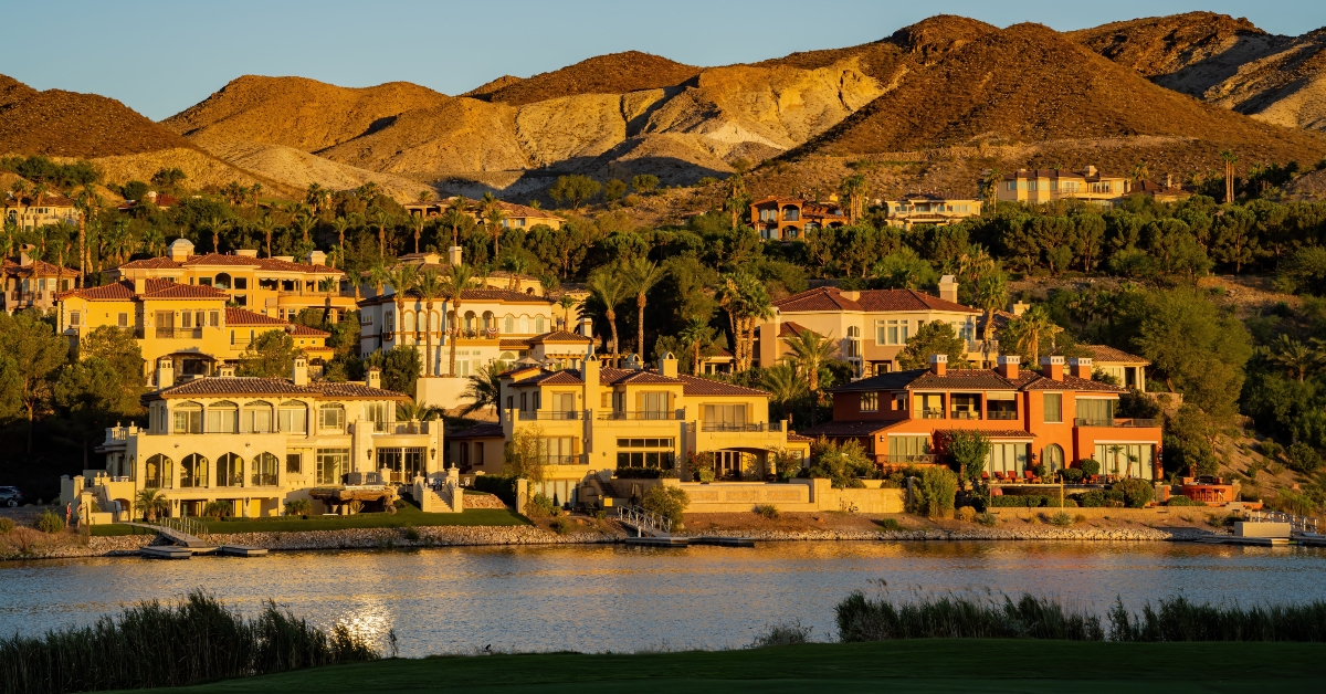 residence house at Lake Las Vegas