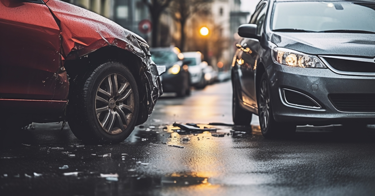 auto accident involving two cars