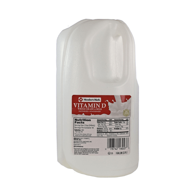 sam's club-member’s mark milk