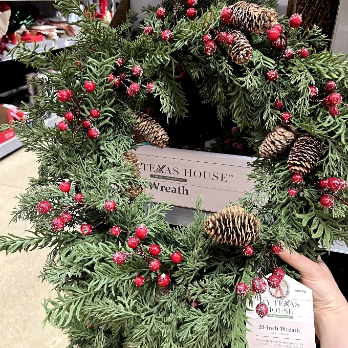 my texas house 20 inch wreath