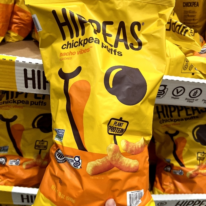 nacho vibes chickpea puffs