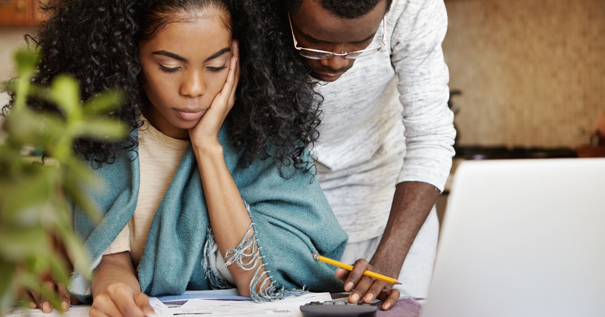 family dealing financial issues