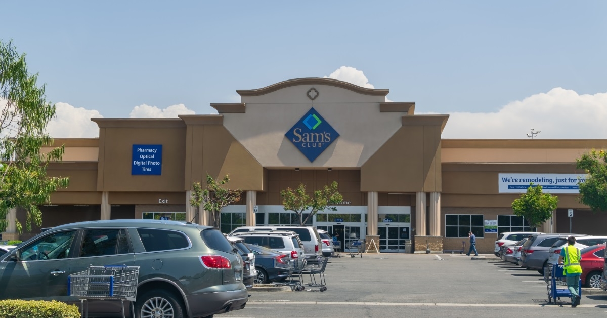 sam's club parking lot