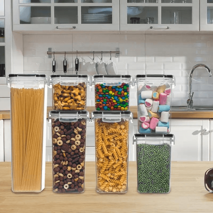 airtight food storage container set