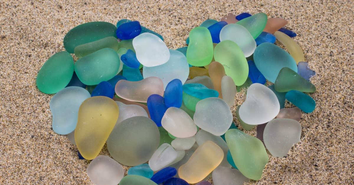 colorful seaglass