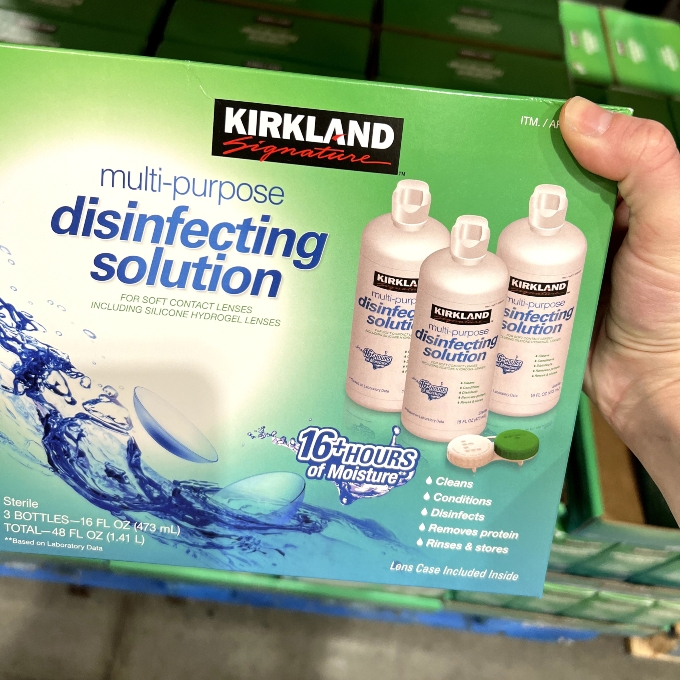 disinfecting solution for contact lenses