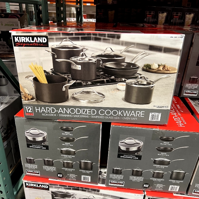 hard-anodized cookware