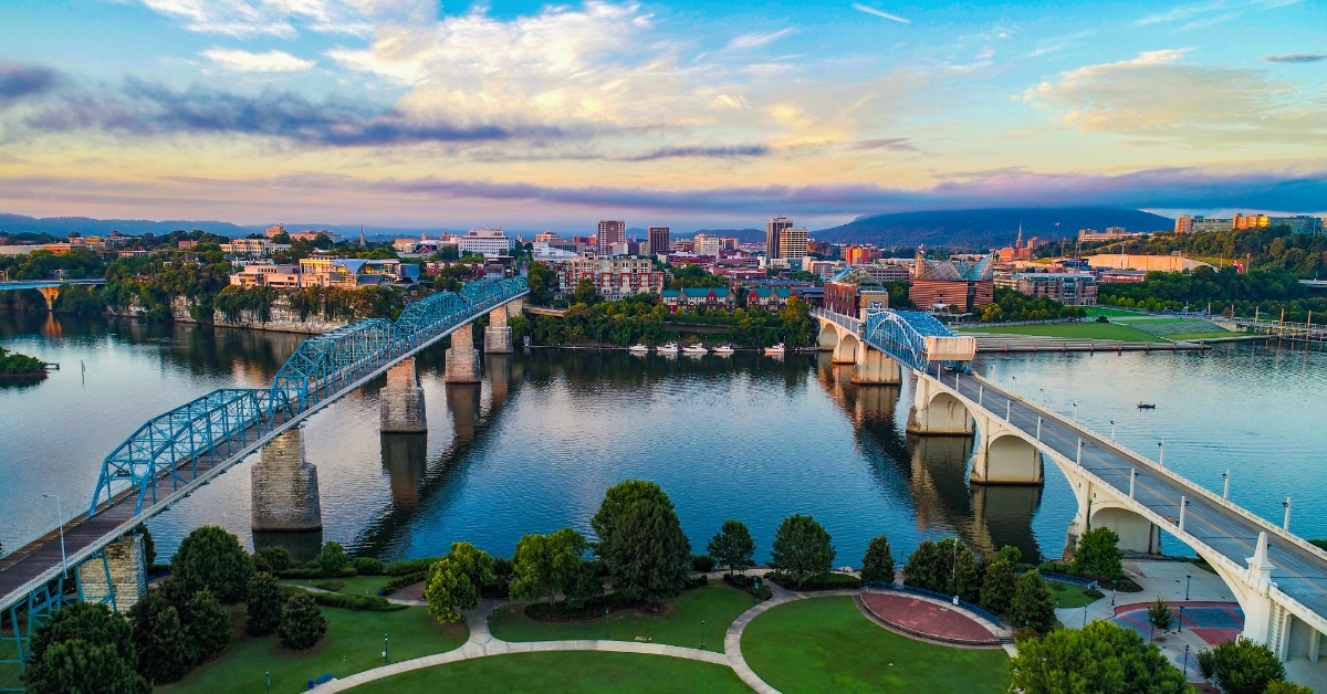 chattanooga tennessee skyline