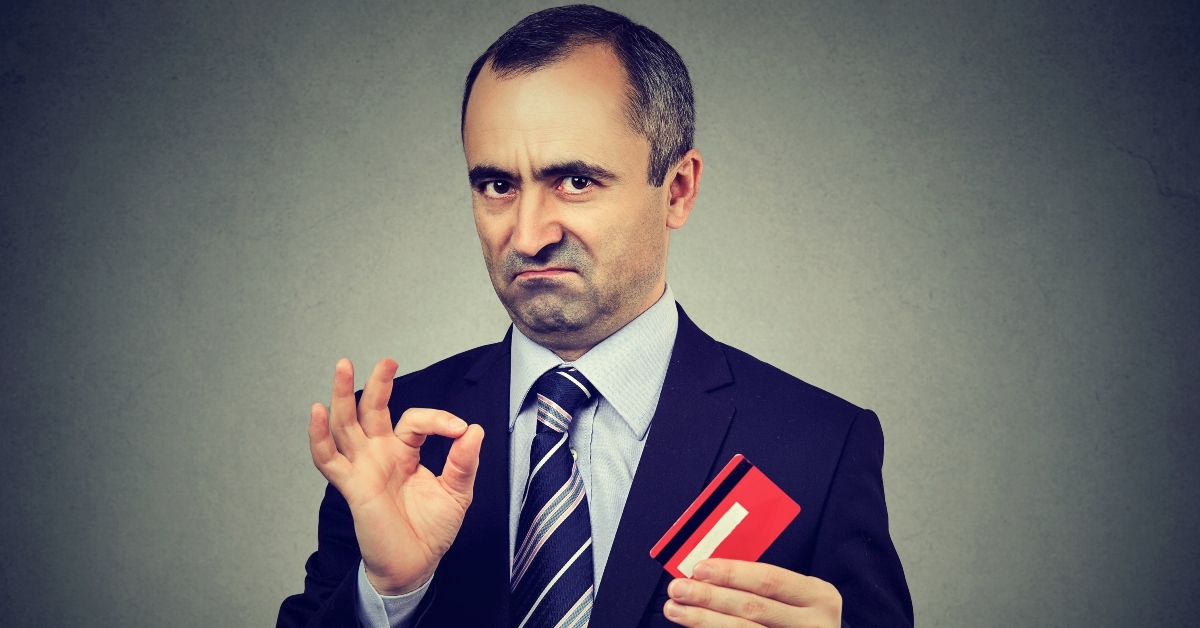 reassuring their credit card is the best