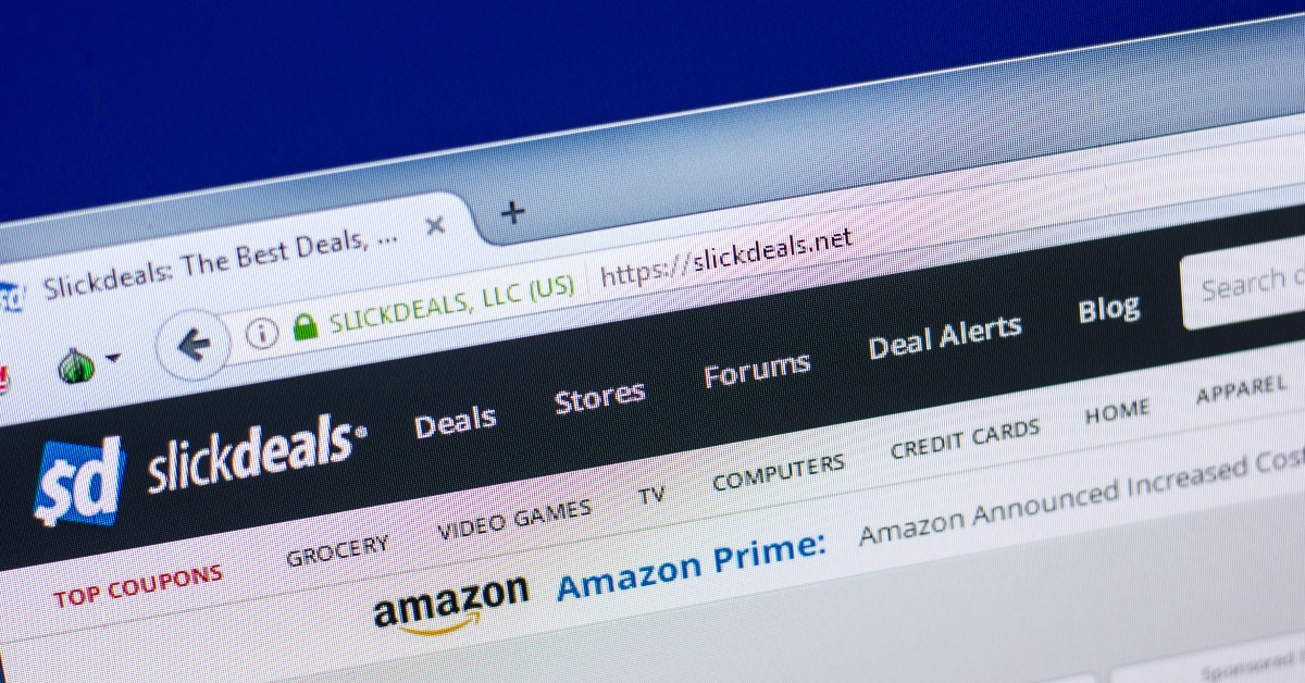 slickdeals website