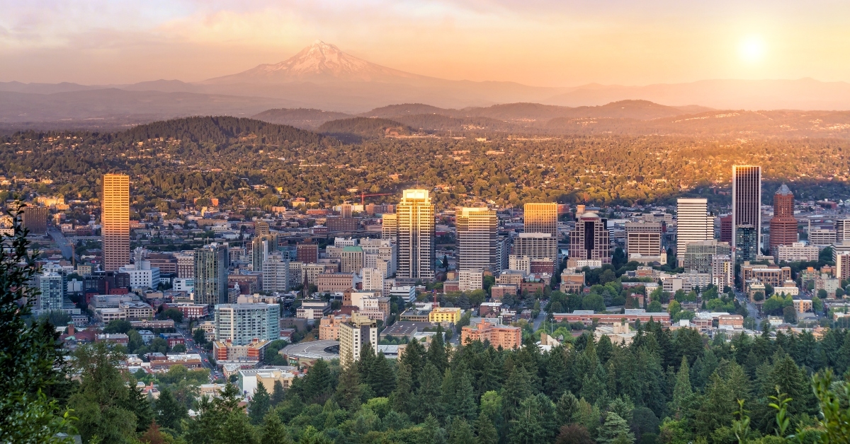 downtown portland oregon