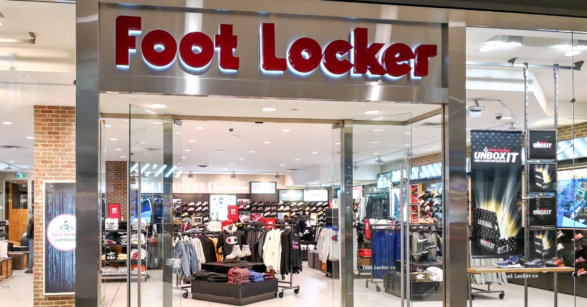 Eaton Centre shopping mall Foot Locker 