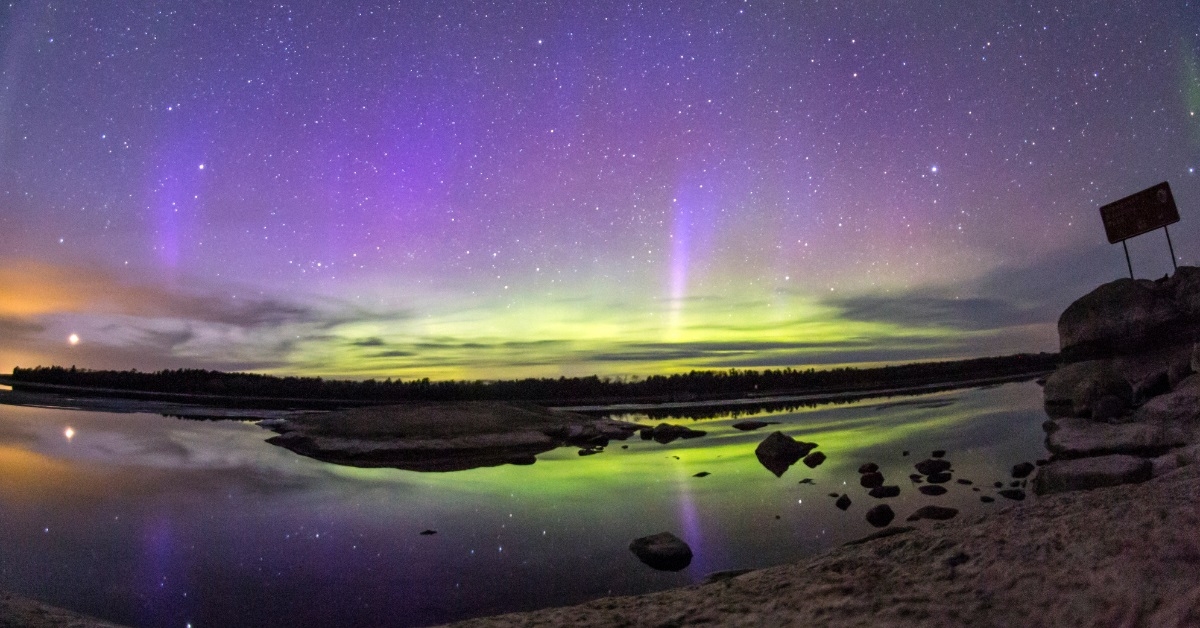 minnesota voyageurs national park northern lights