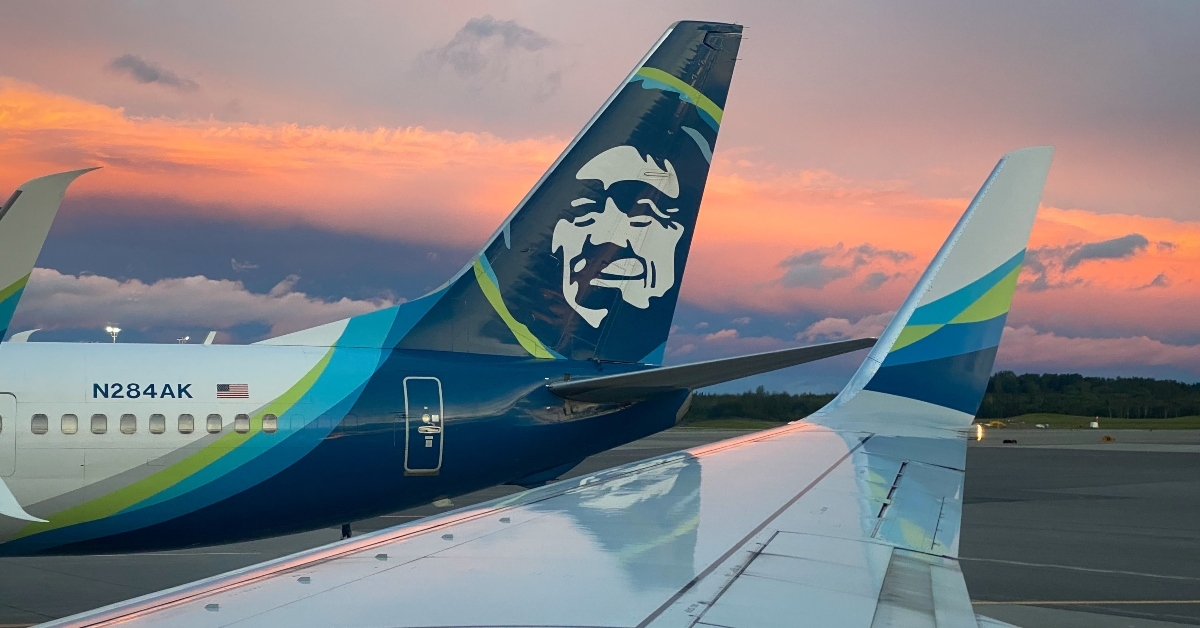 Alaska Airlines Airplane