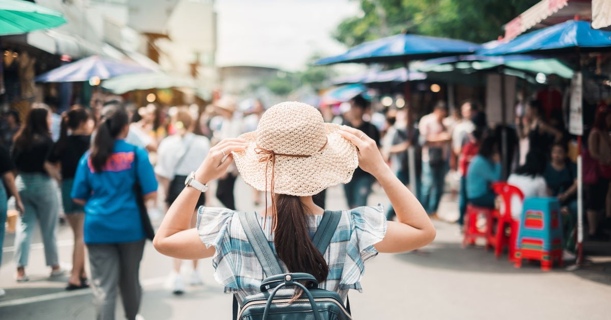 bangkok travel concept