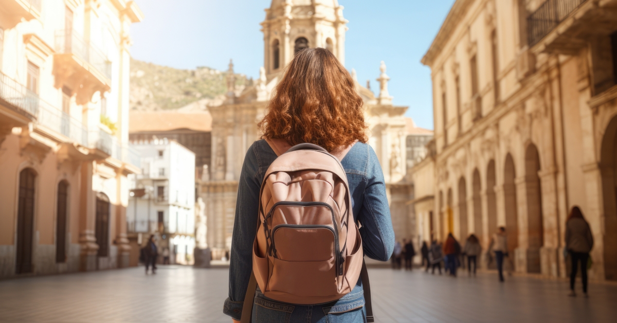old town of spanish city