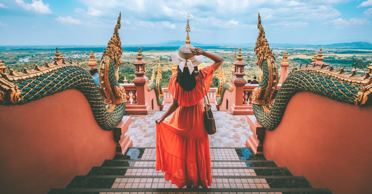 temple at lampang thailand