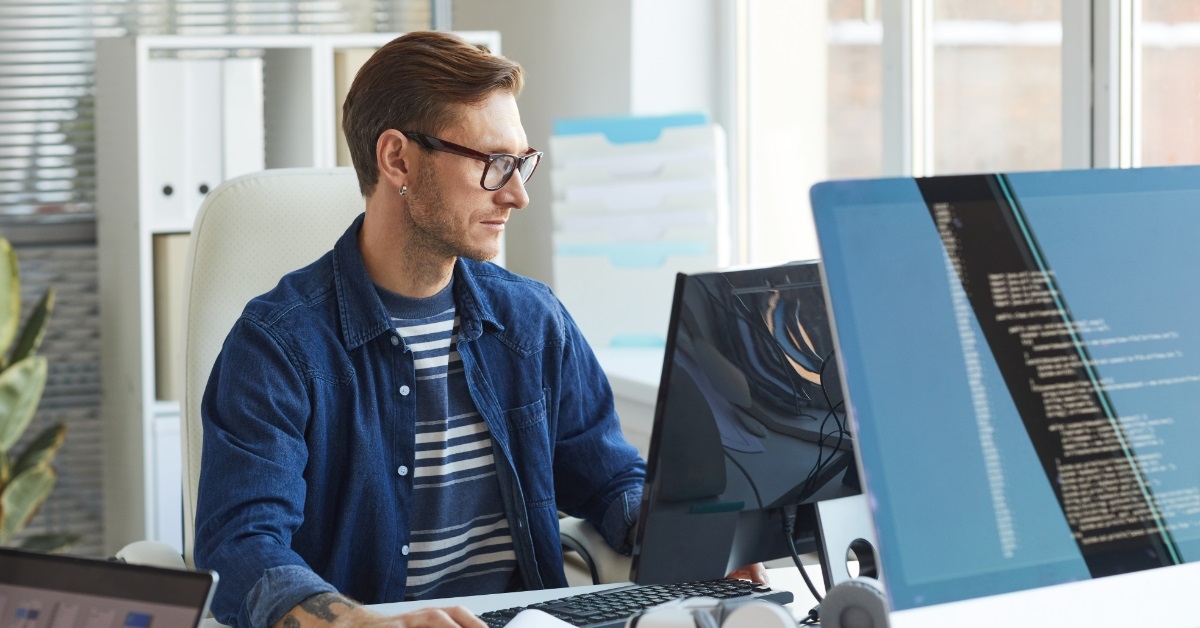 male employee development programs at work