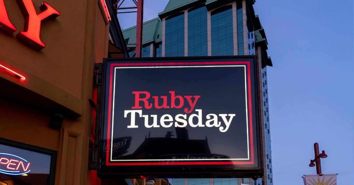 ruby tuesday sign in niagara falls